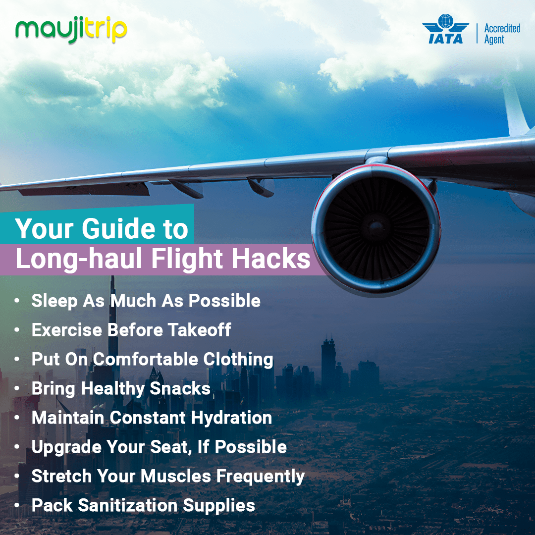 Your Guide to Long Haul Flight Hacks