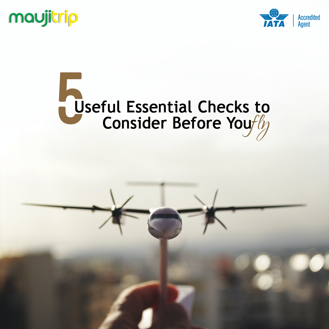 Useful Essential Checks to Consider Before You Fly 
