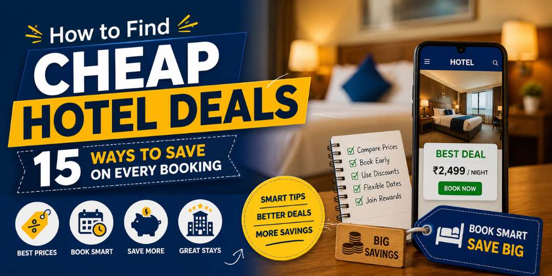 How to Find Cheap Hotel Deals: 15 Ways to Save on Every Booking