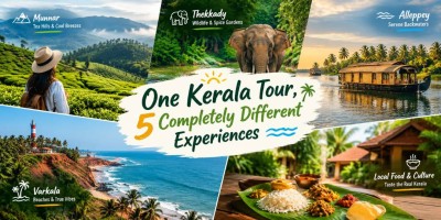 One Kerala Tour, 5 Completely Different Experiences